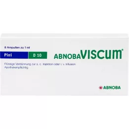 ABNOBAVISCUM Pini D 10 ampuller, 8 st