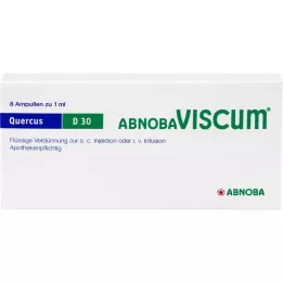 ABNOBAVISCUM Quercus D 30 ampuller, 8 st