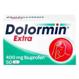 DOLORMIN extra filmdragerade tabletter, 50 st
