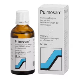 PULMOSAN Droppar, 50 ml