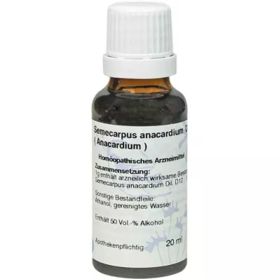 ANACARDIUM D12 Spädning, 20 ml ANACARDIUM D12 Spädning, 20 ml