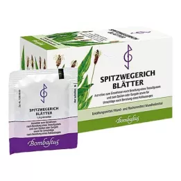 SPITZWEGERICHBLÄTTER Filterpåsar, 20X1,4 g
