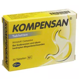 KOMPENSAN Tabletter 340 mg, 20 st