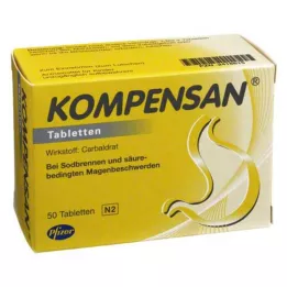 KOMPENSAN Tabletter 340 mg, 50 st