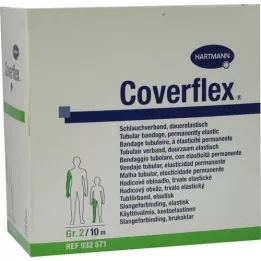 CoverFlex Tube Association Storlek 2 5 cmx10 m Grön, 1 st