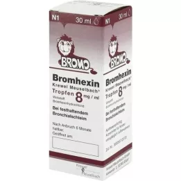 BROMHEXIN Krewew Meuselb.Dropten 8 mg/ml, 30 ml