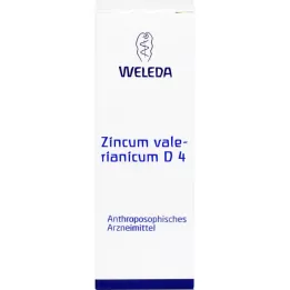 ZINCUM VALERIANICUM D 4 utspädning, 50 ml