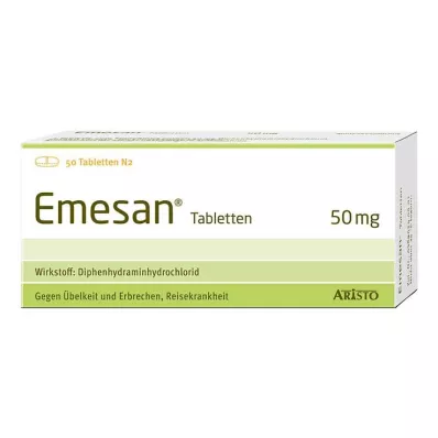 EMESAN Tabletter, 50 st EMESAN Tabletter, 50 st