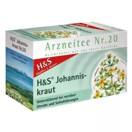 H&amp;S Johannesörtfilterpåsar, 20X2,0 g