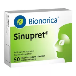 SINUPRET dragerade tabletter, 50 st
