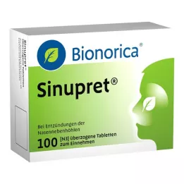 SINUPRET dragerade tabletter, 100 st