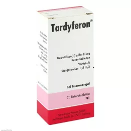 TARDYFERON Tabletter med fördröjd frisättning, 20 st