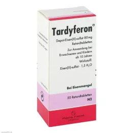 TARDYFERON Tabletter med fördröjd frisättning, 50 st