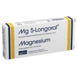 MG 5 LONGORAL tuggtabletter, 20 st