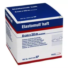 ELASTOMULL skaft 8 cmx20 m fixeringsbandage, 1 st