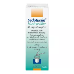 SEDOTUSSIN Hostdämpande droppar, 30 ml