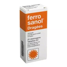 FERRO SANOL dragerade tabletter, 20 st