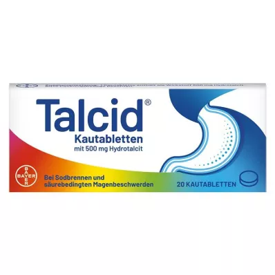 TALCID Tuggtabletter, 20 st TALCID Tuggtabletter, 20 st