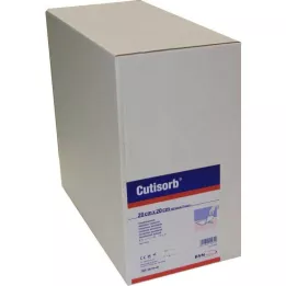 CUTISORB absorberande kompresser icke-sterila 20x20 cm, 100 st