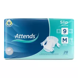 ATTENDS Slip Active 9 M, 28 stycken