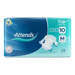 ATTENDS Slip Active 10 M, 28 st
