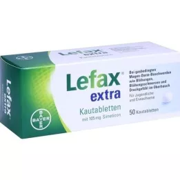 LEFAX Extra tuggtabletter, 50 st