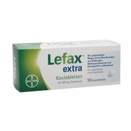 LEFAX extra tuggtabletter, 50 st