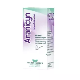 ARANICYN Lever Bile Remedy Blandning, 50 ml