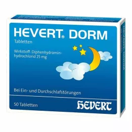 HEVERT DORM Tabletter, 50 st