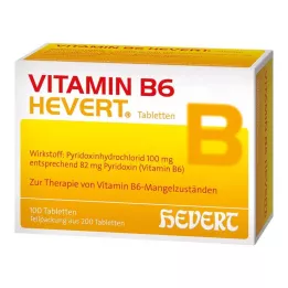 VITAMIN B6 HEVERT Tabletter, 200 st