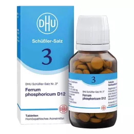 BIOCHEMIE DHU 3 Ferrum phosphoricum D 12 tabletter, 200 st