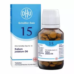 BIOCHEMIE DHU 15 st Kalium jodatum D 6 tabletter, 200 st