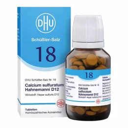 BIOCHEMIE DHU 18 Calcium Sulfuratum D 12 Tabletter, 200 st