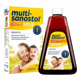 MULTI SANOSTOL Sirup utan tillsatt socker, 260 g