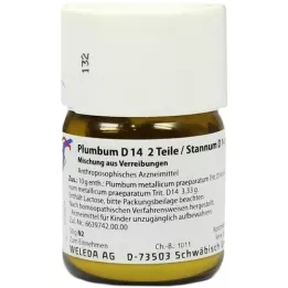 PLUMBUM D14 2 delar/ STANNUM D14 1 del tritation, 50 g