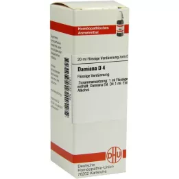 Damiana D 4 utspädning, 20 ml