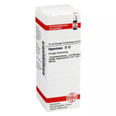 HYPERICUM D 12 Spädning, 20 ml HYPERICUM D 12 Spädning, 20 ml