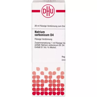 Natriumkarb D 4, 20 ml Natriumkarb D 4, 20 ml
