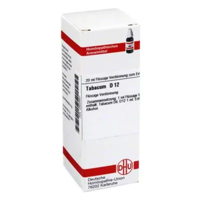 TABACUM D 12 Spädning, 20 ml TABACUM D 12 Spädning, 20 ml