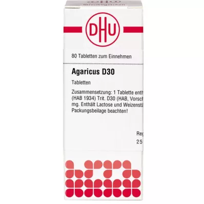 Agaricus D30, 80 st Agaricus D30, 80 st