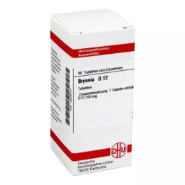 BRYONIA D 12 tabletter, 80 st