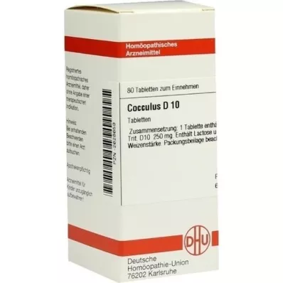 Cocculus D10, 80 st