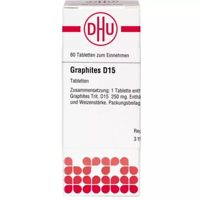 GRAPHITES D 15 tabletter, 80 st GRAPHITES D 15 tabletter, 80 st
