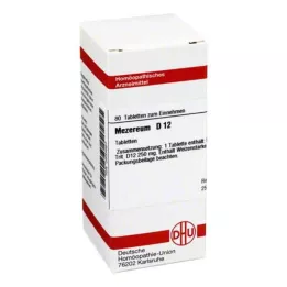MEZEREUM D 12 tabletter, 80 st