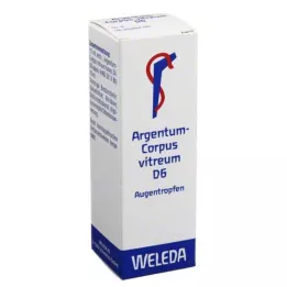 ARGENTUM CORPUS Vitreum D 6 ögondroppar, 10 ml