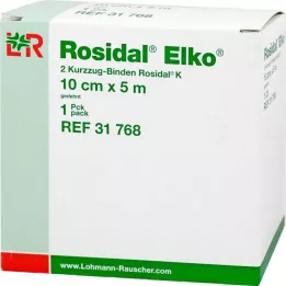 ROSIDAL Elko 10 cmx5 m kortsträckt bandage, 2 st