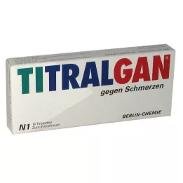 TITRALGAN Smärtstillande tabletter, 10 st