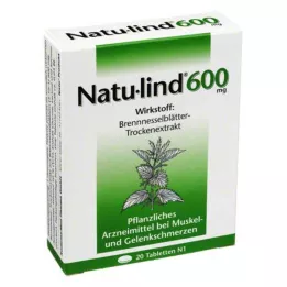 NATULIND 600 mg dragerade tabletter, 20 st