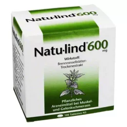 NATULIND 600 mg dragerade tabletter, 100 st