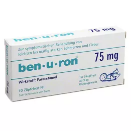 BEN-U-RON 75 mg stolpiller, 10 st